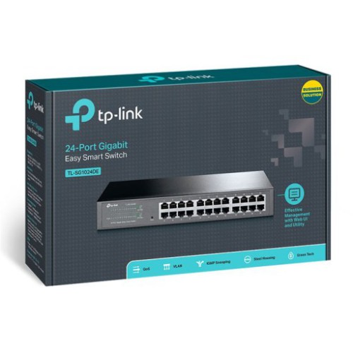 Switch 24 Port 1G Smart TP-Link TL-SG1024DE Chính Hãng