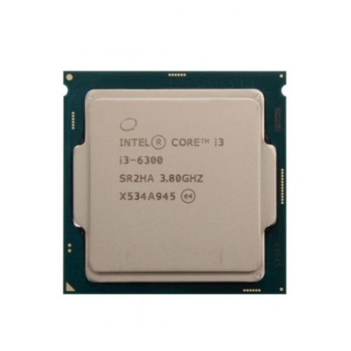 CPU Intel Core i3-6300 (QSD, Tray, No Box) | LGA1151, 2 nhân 4 luồng, Không kèm fan