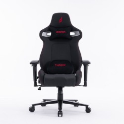 Ghế gaming E DRA Throw EGC235 | Đen, 120kg, Chân xoay, Da PU