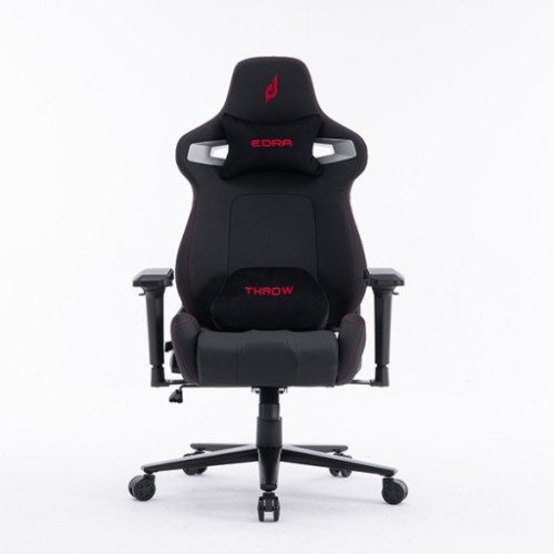 Ghế gaming E DRA Throw EGC235 | Đen, 120kg, Chân xoay, Da PU