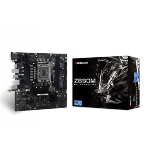 Mainboard Biostar Z690MX2-E Wifi DDR4 | LGA 1700, mATX, 2 khe RAM