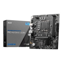 Mainboard MSI PRO H610M-E DDR4 | LGA 1700, mATX, 2 khe RAM Mainboard MSI PRO H610M-E DDR4 | LGA 1700, mATX, 2 khe RAM
