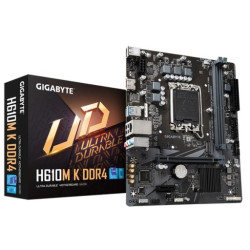 Mainboard Gigabyte H610M K Rev 1.0 DDR4 | LGA 1700, mATX, 2 khe RAM Mainboard Gigabyte H610M K Rev 1.0 DDR4 | LGA 1700, mATX, 2 khe RAM