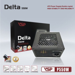 Nguồn máy tính VSP Delta P550 550W | Non Modular, ATX Nguồn máy tính VSP Delta P550 550W | Non Modular, ATX