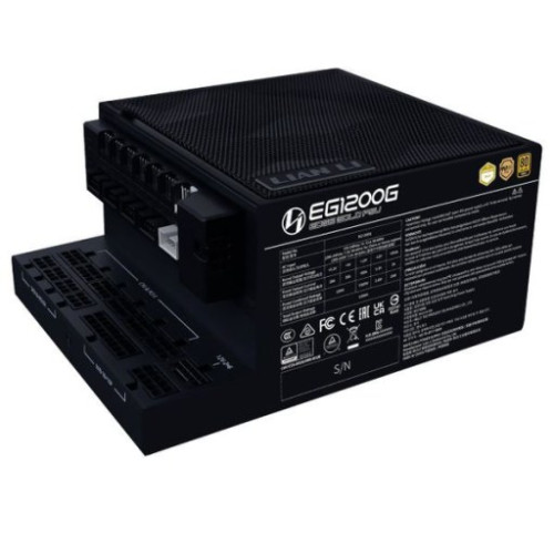Nguồn máy tính LIANLI EG1200G Black 1200W 80 Plus Gold | Full Modular, ATX