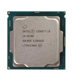CPU Intel Core i3 8100 Cũ | LGA 1151, 4 nhân/4 luồng, Max 3.6 GHz