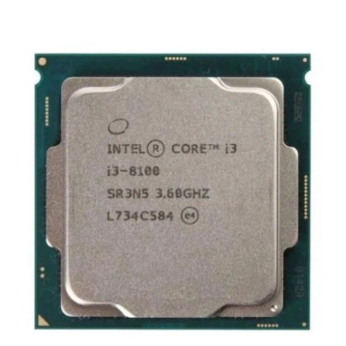 CPU Intel Core i3 8100 Cũ | LGA 1151, 4 nhân/4 luồng, Max 3.6 GHz
