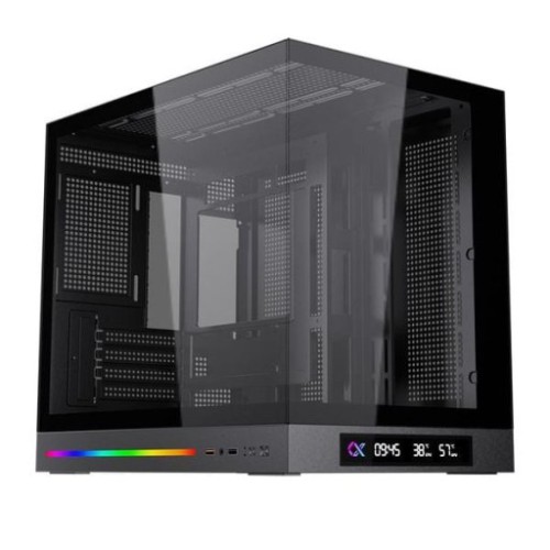 Thùng máy Xigmatek Cloud M DGT (EN 49859) | M-ATX/Mini ITX, Không kèm fan, Đen