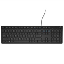 Bàn phím văn phòng Dell KB216 Black | Plunger, Full-size, USB