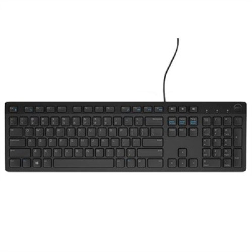 Bàn phím văn phòng Dell KB216 Black | Plunger, Full-size, USB