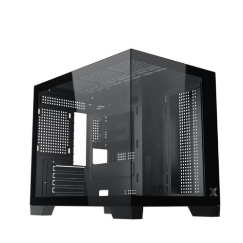 Thùng máy Xigmatek Aqua ML (EN90038) ATX (Chưa Kèm Fan) | M-ATX/Mini-ITX, Kính cường lực, Đen