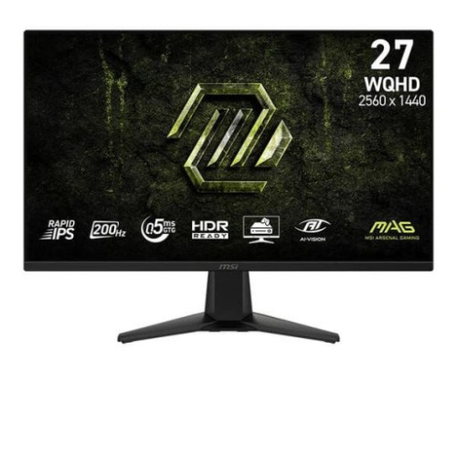Màn hình Gaming MSI MAG 275QF E20 | 27 inch, WQHD (2K), IPS, 200Hz, 0.5ms, HDMI, DP