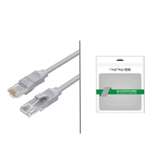 Dây mạng bấm sẵn CAT 6 VEGGIEG V-E628 | 5m