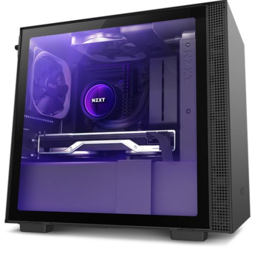 Thùng máy NZXT H510 Elite Matte Black (CA-H510E-B1) (Đen)