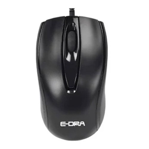 Chuột gaming EDRA EM601 V2 | Có dây, 1600 DPI, Đen
