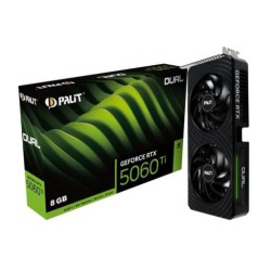 Card màn hình NVIDIA GeForce RTX 5060 Ti Palit Dual | 8GB GDDR7, 4608 CUDA Card màn hình NVIDIA GeForce RTX 5060 Ti Palit Dual | 8GB GDDR7, 4608 CUDA