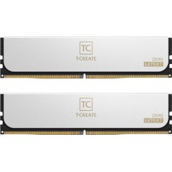 RAM PC TeamGroup Expert 32GB DDR5 White | (2x16GB), 6400MHz, Intel/AMD
