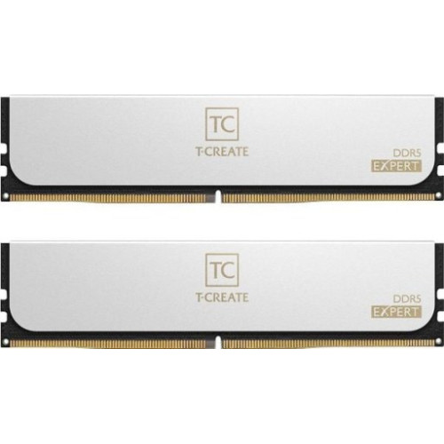 RAM PC TeamGroup Expert 32GB DDR5 White | (2x16GB), 6400MHz, Intel/AMD
