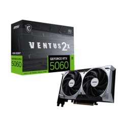 Card màn hình NVIDIA GeForce RTX 5060 MSI VENTUS 2X OC | 8GB GDDR7, 3840 CUDA, 550W