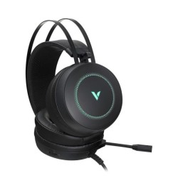 Tai nghe Gaming Rapoo VH160S Black Virtual 7.1 | USB, Over-ear, ENC, Đen