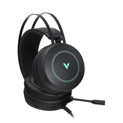 Tai nghe Gaming Rapoo VH160S Black Virtual 7.1 | USB, Over-ear, ENC, Đen