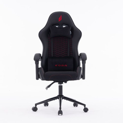 Ghế gaming E DRA Citizen EGC236 | Đen đỏ, 120kg, Chân xoay, Da PU