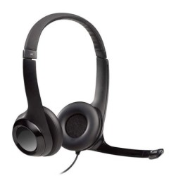 Tai nghe Logitech H390 | Có dây, On-ear, Đen
