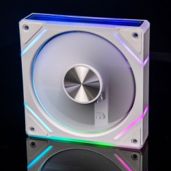 Quạt tản nhiệt PC Leopard V1 | Fan lẻ 120mm, ARGB, Gió thuận, Trắng