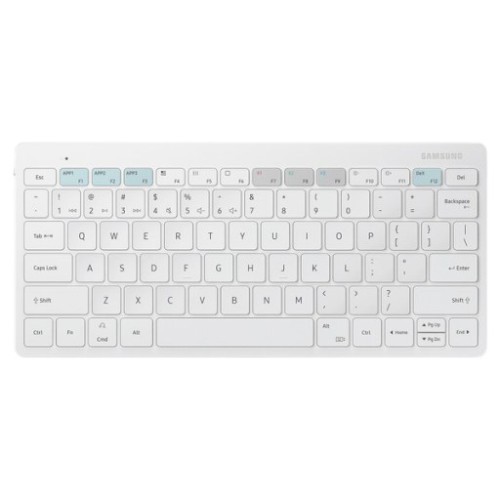 Bàn phím Bluetooth Samsung Trio 500 - Trắng