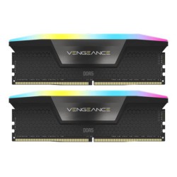 RAM PC Corsair Vengeance RGB 64GB | (2x32GB), DDR5, 6000MHz, CMH64GX5M2B6000C38