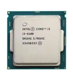 CPU Intel Core i3 6100 Cũ | LGA 1151, 2 nhân/4 luồng, Max 3.7 GHz