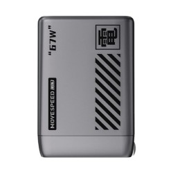 Củ sạc nhanh Movespeed CG106 67W | Super GaN, Đen