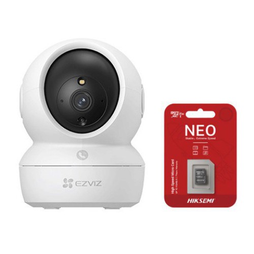 Combo Camera EZVIZ C6N 3MP Pro + Thẻ nhớ 64GB