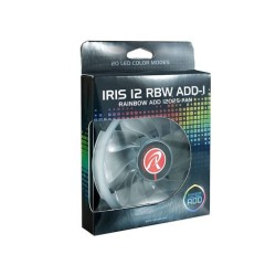 Quạt tản nhiệt PC Raijintek Iris ADD-1 | Fan lẻ 120mm, RGB, Đen Quạt tản nhiệt PC Raijintek Iris ADD-1 | Fan lẻ 120mm, RGB, Đen