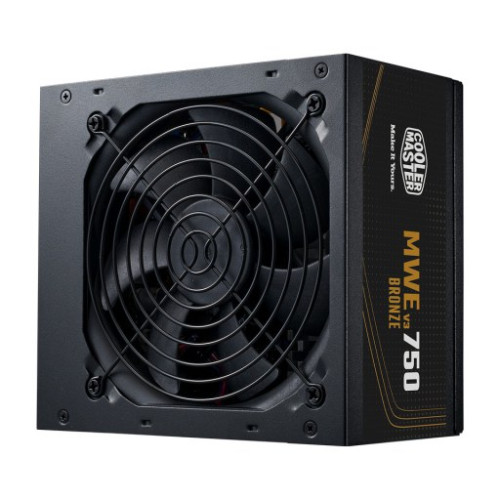 Nguồn máy tính Cooler Master MWE 750W Bronze V3 230V 80 Plus (MPE-7501-ACABW-3BEU) + Dây Nguồn | Non Modular, ATX