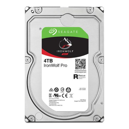 Ổ cứng HDD 4TB Seagate Ironwolf Pro NAS (ST4000NT001) | 7200RPM, 256MB Cache, CMR