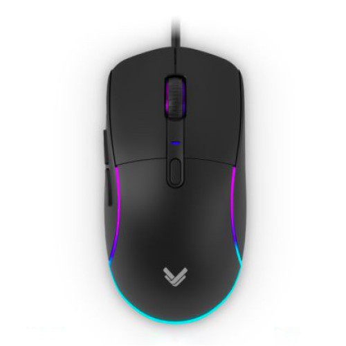 Chuột gaming VSP VM501 | Có dây, 7200 DPI, 115g, RGB, Đen