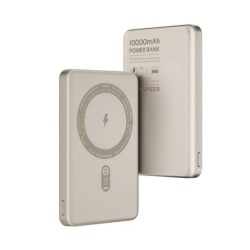 Sạc dự phòng từ tính Movespeed W10 | 10000mAh, 20W, Vàng
