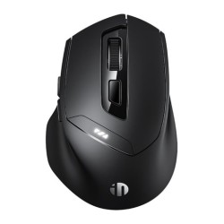 Chuột văn phòng INPHIC DR01 Chính Hãng | Wireless, Bluetooth, 1600 DPI, 83g, Đen
