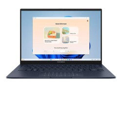 Laptop ASUS Zenbook 14 UX3405CA-ST629W | U7 255H, 32GB DDR5X, SSD 512GB NVMe, 14 inch 3K OLED 120Hz, Windows 11, Xanh
