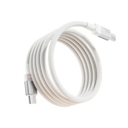 Cáp sạc nhanh từ tính Movespeed MSC03 240W | 1.2M, Trắng