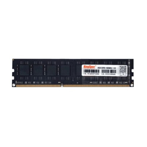 RAM PC KingSpec 8GB DDR3 | (1x8GB), 1600MHz, Intel/AMD