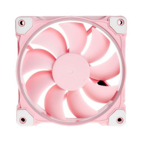 Quạt tản nhiệt PC ID-COOLING ZF-12025 Piglet Pink | Fan lẻ 120mm, Led Hồng, Hồng