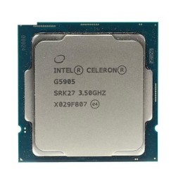 CPU Intel Celeron G5905 Tray (No Box, Có VAT) | 2 nhân 2 luồng, 3.5GHz, Socket LGA1200