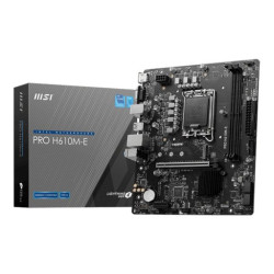 Mainboard MSI Pro H610M-E DDR5 | LGA 1700, mATX, 2 khe RAM Mainboard MSI Pro H610M-E DDR5 | LGA 1700, mATX, 2 khe RAM