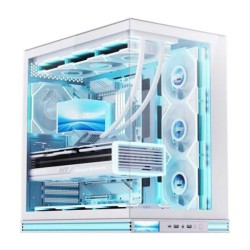 Thùng máy Leopard AX-2 | ATX, Màn hình LCD, ARGB, Không kèm fan, Trắng Thùng máy Leopard AX-2 | ATX, Màn hình LCD, ARGB, Không kèm fan, Trắng