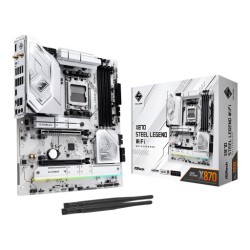 Mainboard ASRock X870 Steel Legend Wifi DDR5 | AM5, ATX, 4 khe RAM