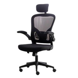 Ghế Văn Phòng Manson Regal | Màu Đen, Công thái học, Tay Gập