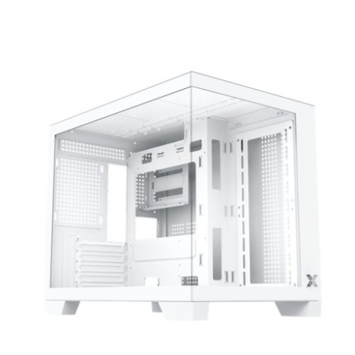 Thùng máy Xigmatek Xigmatek Aqua ML (EN90045) ATX (Chưa Kèm Fan) | M-ATX/Mini-ITX, Kính cường lực, Trắng
