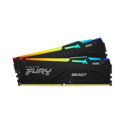 RAM PC Kingston Fury Beast 64GB RGB DDR5 | (2x32GB), 5600MHz, Intel/AMD KF556C40BB2AK2-64